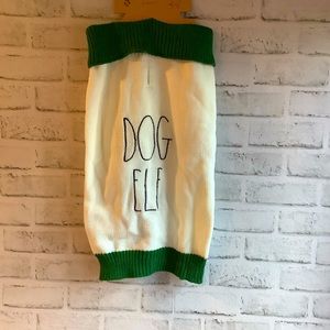 Rae Dunn Dog Elf Christmas Sweater